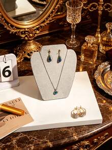 1/5/10pcs Jewelry Display Stand, Portrait Neck Bust Jewelry Display Holder, Store Window Photography Prop, Home Vanity Necklace Earring Storage Display Decor - Multicolor - View 5