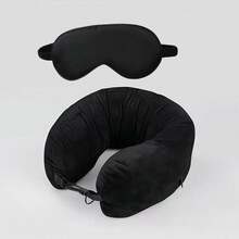 Unfilled Soft Plush Travel Pillow, Can Be Used As Storage Travel Pillow, Suitable For Travel, Travel Essential, Vacation Accessory, Portable, Suitable For School Use. - Multicolor - View 17