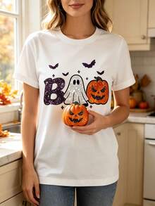 Women T-Shirts - 白色 - 查看 1