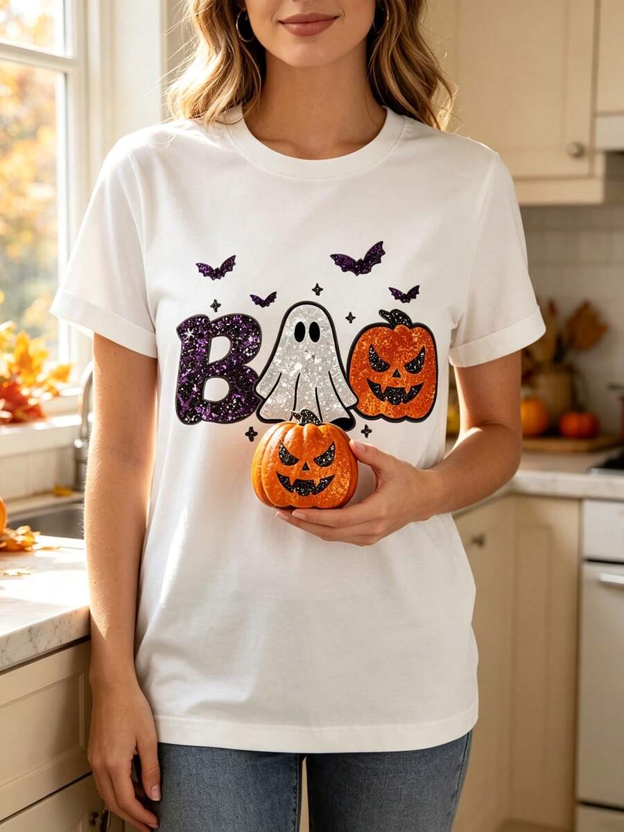 Women T-Shirts - 白色 - 查看 1