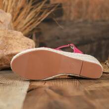 Women Wedges & Platform - 玫紅色 - 查看 5