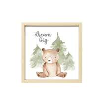 Woodland Nursery Wall Art Decor, 10x10inch Animal Prints | Gallery Wall Frame Features Forest Safari Pictures For Bedroom Playroom Home Decoration - Woodland - View 8