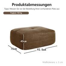 Ottomans - Brown - View 3
