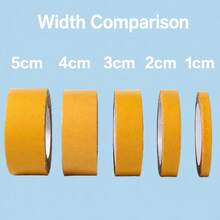 1 Roll Strong Adhesive Fabric Tape, No-Cut Multi-Function Non-Damaging Hemming Alteration Tape, Suitable For Fabric Clothing No-Sew Self-Adhesive Repair Patch, Double-Sided - Multicolor - View 4