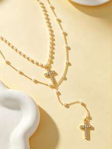 Y-Style, Adjustable Length, Fashionable For Women, Suitable For Daily Wear, Shopping,Photo Shoots - Gold - View 4
