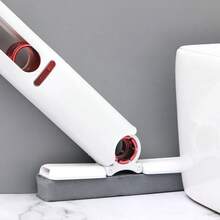 Expandable Mini Mop - Dry & Wet Cleaning, Compact Space-Saving Design, Durable Plastic Construction, Suitable For Kitchen, Bathroom, Living Room, Car Glass - Multi-Function Cleaning Tool, Bathroom Cleaning, Stylish Handle Design, Efficient Cleaning Head, Floor Cleaning Mop - Multicolor - View 6