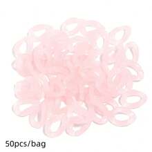 50pcs Acrylic Candy Color Chain Buckles, Transparent Jelly Color Connector Clips, DIY Glasses Chain Bag Chain Jewelry Accessories Chain Buckles, Jewelry Making Chain Accessories - Chain Buckle - View 10