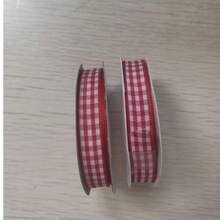 1/2/4PCS Red And White Plaid Ribbon, Valentine's Day Bow Ribbon, Suitable For Party Decoration, Holiday Food Gift Wrapping, Simple And Atmospheric Creative Gift - Multiple Styles - View 8
