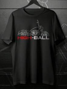 Victory High-Ball T-Shirt - Motorcycle Tee Shirt For Bikers - 款式 - 查看 1