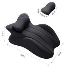 1pc 3rd Generation Ergonomic Hip Pillow, Portable Multi-Functional Memory Foam Comfort Cushion, Double Seat Cushion, Low Hip Pillow, Multi-Functional Sleeping Pillow, Suitable For Home, Office, Yoga, Daily Rest, Reading, Etc. - Multicolor - View 8