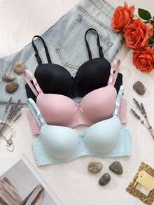 Women Bras & Bralettes - Multicolor G - View 8