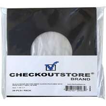 CheckOutStore Paper Record Polylined With Hole For 7" Vinyl 45 RPM (Inner Sleeves) - View 1