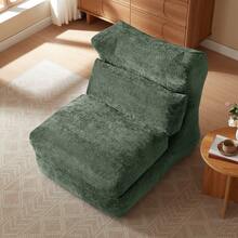 Grey Bean Bag Sofa Frame - Unique Modern Design - 綠色 - 查看 4