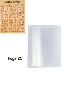 Large Capacity Idol Card/K-Pop Photo Card/Game Card/Scrapbook/Collectible Storage Album, Spacious Dust-Proof Anti-Wrinkle Anti-Loss Photo Album, CM Matte Photo Album - Multicolor - View 9