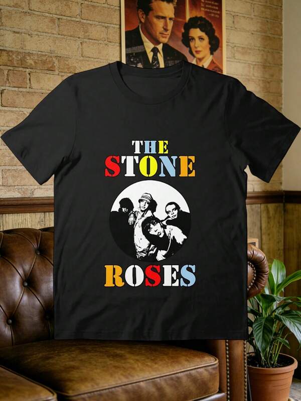 Essential T-Shirt, Mens Best The Stone Roses Discount Awesome For Movie Fan Designed
