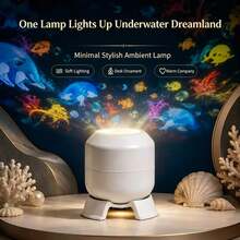 Kids Ocean Projector Night Light Rotatable Underwater Sea Pattern Projection Lamp Bedroom Decor Atmosphere Lamp Birthday Christmas Gift For Children - Multi-color light - View 7