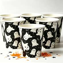 20/10pcs, Halloween Theme, Ice Cream Cups, Suitable For Restaurant Decoration, Halloween Party, Halloween Decorations - Multicolor - View 6