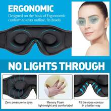 Eyemasks & Earmuffs - Black - View 8