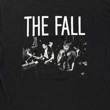 The Fall Band T-Shirt - Iconic Post-Punk Band Print Tee, Round Neck Casual Shirt Suitable For - Wear, Machine Washable Iconic For Everyday Outfits & M - 黑色 - 查看 7