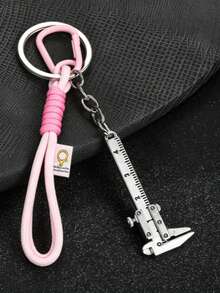 Mini Vernier Caliper With Anti-Loss Lanyard, Portable Measurement Tool Pendant Gift, Phone Chain Bag Charm, Exquisite Holiday Gift - Multicolor - View 3