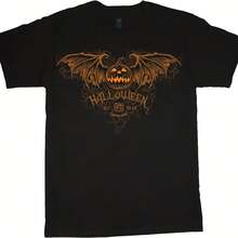 Jack-O-Lantern Pumpkin Bat Wings T-Shirt Halloween S Tee - 款式 - 查看 1