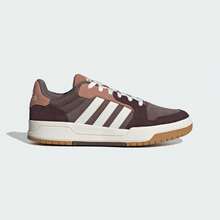 Adidas ENTRAP American Campus Style Youthful Retro Basketball Skate Shoes JR8321 - Coffee Brown - View 1