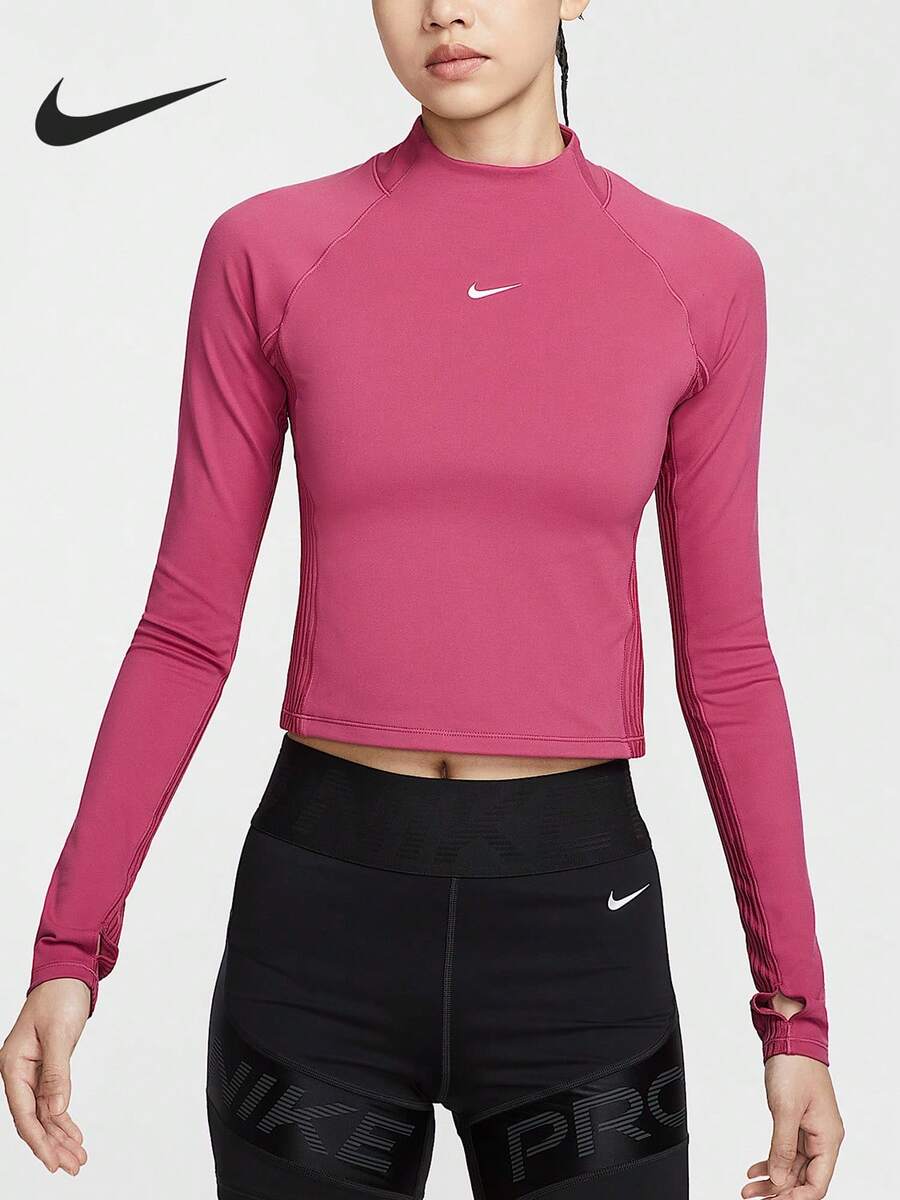 Nike Genuine Pro Dri-FIT Women's Training Tight Long Sleeve Top - HV3737-634 - View 1