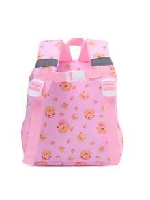 Ransel Anak Motif Kartun Capybara Lucu, Tas Sekolah TK Perempuan, Ransel Ringan untuk Mengurangi Beban untuk Sekolah Sehari-hari, Jalan-jalan, Perjalanan Luar Ruangan, Penyimpanan Multi-Kompartemen, Ransel Mini Kasual Kecil - Berwarna merah muda - View 10