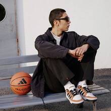 Adidas ENTRAP American Campus Style Youthful Retro Basketball Skate Shoes JQ3923 - Coffee Brown - View 8