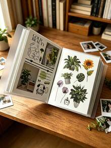 Large Capacity Idol Card/K-Pop Photo Card/Game Card/Scrapbook/Collectible Storage Album, Spacious Dust-Proof Anti-Wrinkle Anti-Loss Photo Album, CM Matte Photo Album - Multicolor - View 5