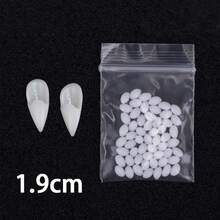 Halloween Vampire Fangs Set - DIY Role Play Teeth With Adhesive, Suitable For Day Of The Dead And Party Decoration, Dental - White - View 14