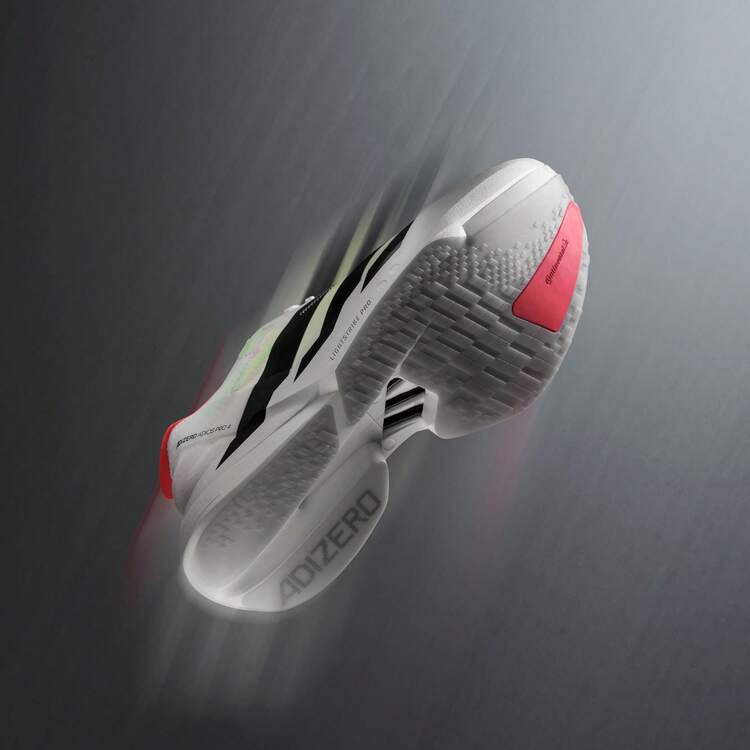 Adidas ADIZERO ADIOS PRO 4 超輕量透氣吸濕緩震專業競賽馬拉松碳板跑鞋 JR1094 - 白色 - 查看 8