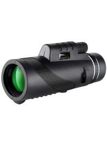 1pc Monocular Telescope High Definition Outdoor Telescope Low Light Night Vision Phone Photography Monocular - Multicolor - View 11