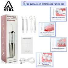 YUDA Electric Tooth Rinser Home Teeth Cleaner Oral Care Water Spray Flosser - Multicolor - View 3