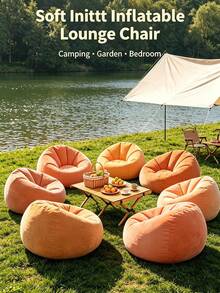 Inflatable Sofa Slouchy Chair Foldable Portable Slouchy Sofa Suitable For Living Room Bedroom Balcony Outdoor Camping Perfect Gift For Family Most Comfortable Sofa - A - View 9