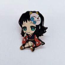 KIMETSU NO YAIBA 1 Set 9 Buah Lencana Mini Karakter yang Sangat Lucu. Terbuat dari Akrilik, ukurannya kecil dan ringan, sehingga cocok untuk digantung di tas sebagai hiasan. Tersedia berbagai gaya untuk dipilih. - MultiWarna - View 20