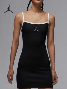 Nike Authentic JORDAN Women's Fitted Tank Dress Classic Elastic HJ0063-010 - HJ0063-010 - View 1