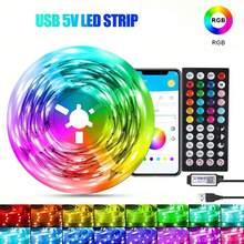 RGB Led Light For Room APP Control With 44-Key Remote Flexible Lamp Tape For Room Decoration TV Backlight Diode - Multi-color light - View 2