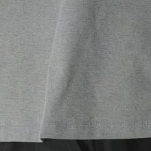 Skechers Unisex Raglan Long Sleeve T-Shirt Skin-Friendly Breathable Loose Color-Block Base Layer Top - Dark Grey - View 8