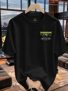 Men T-Shirts - Black - View 3