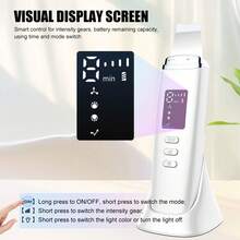4-In-1 Facial Skin Scrubber, Home Use Pore & Surface Oil Cleanser, Multi-Mode Skincare Auxiliary Tool, USB Rechargeable Portable Beauty Care Device - Multicolor - View 6