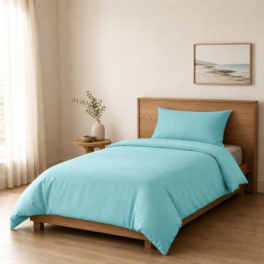 POLIGONO Duvet Covers Sets - Blue - View 1