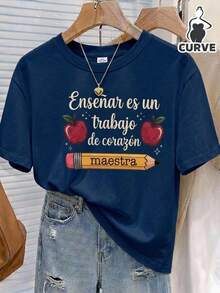 Women T-Shirts - Navy Blue - View 1