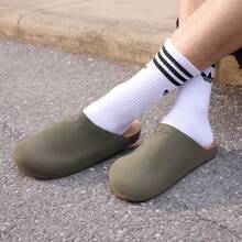 Adidas ADIMULE Casual Outdoor Mule Slippers IH6907 - Olive Green - View 5
