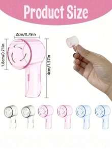 Electric Toothbrush Head Protective Cover, Portable Toothbrush Head Storage Box - Multicolor - View 9