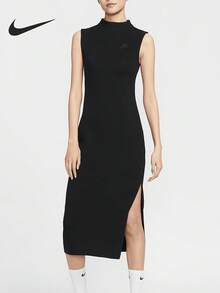 Nike Sportswear Women's Slim Fit Long Athletic Dress HJ1386-010 - HJ1386-010 - View 1