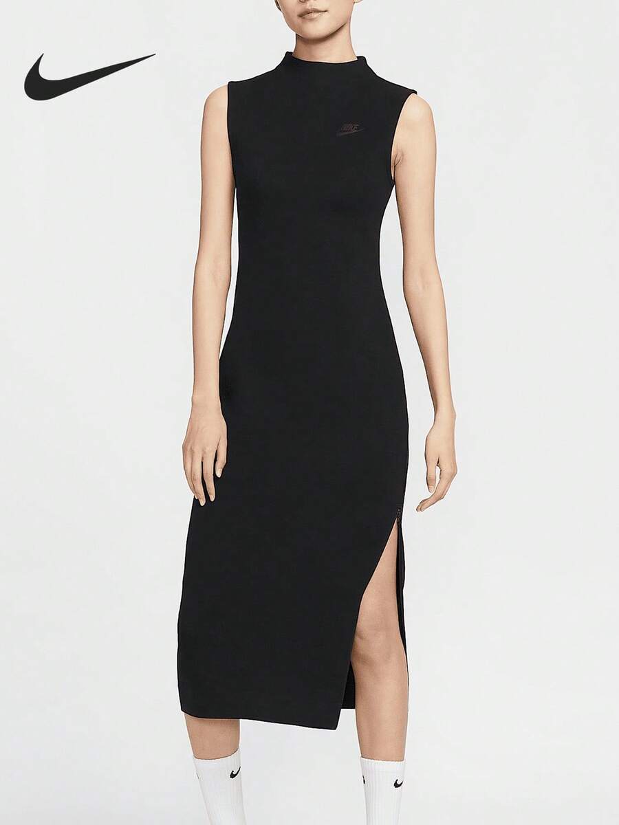 Nike Sportswear Women's Slim Fit Long Athletic Dress HJ1386-010 - HJ1386-010 - View 1