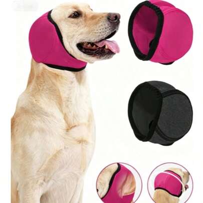 New Dog Calming Hood Anti-Shock Anti-Thunder Waterproof Hook And Loop Summer Swimming Waterproof Earmuffs