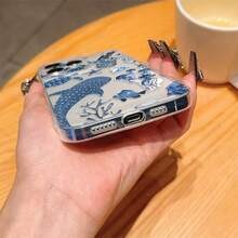 1pc Creative White Turtle Whale Jellyfish Starry Sky Pattern, High Transparency Phone Case, Anti-Drop Anti-Scratch Anti-Fingerprint Transparent TPU Soft Shell, Camera Lens Protection Compatible With Apple, Nothing, Pixel, Protective Case, Slight Color Difference May Occur Due To Lighting During Photography - Multicolor - View 5