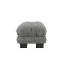 Paris Ottoman Yellow - Vintage Chenille Style - 灰色 - 查看 7